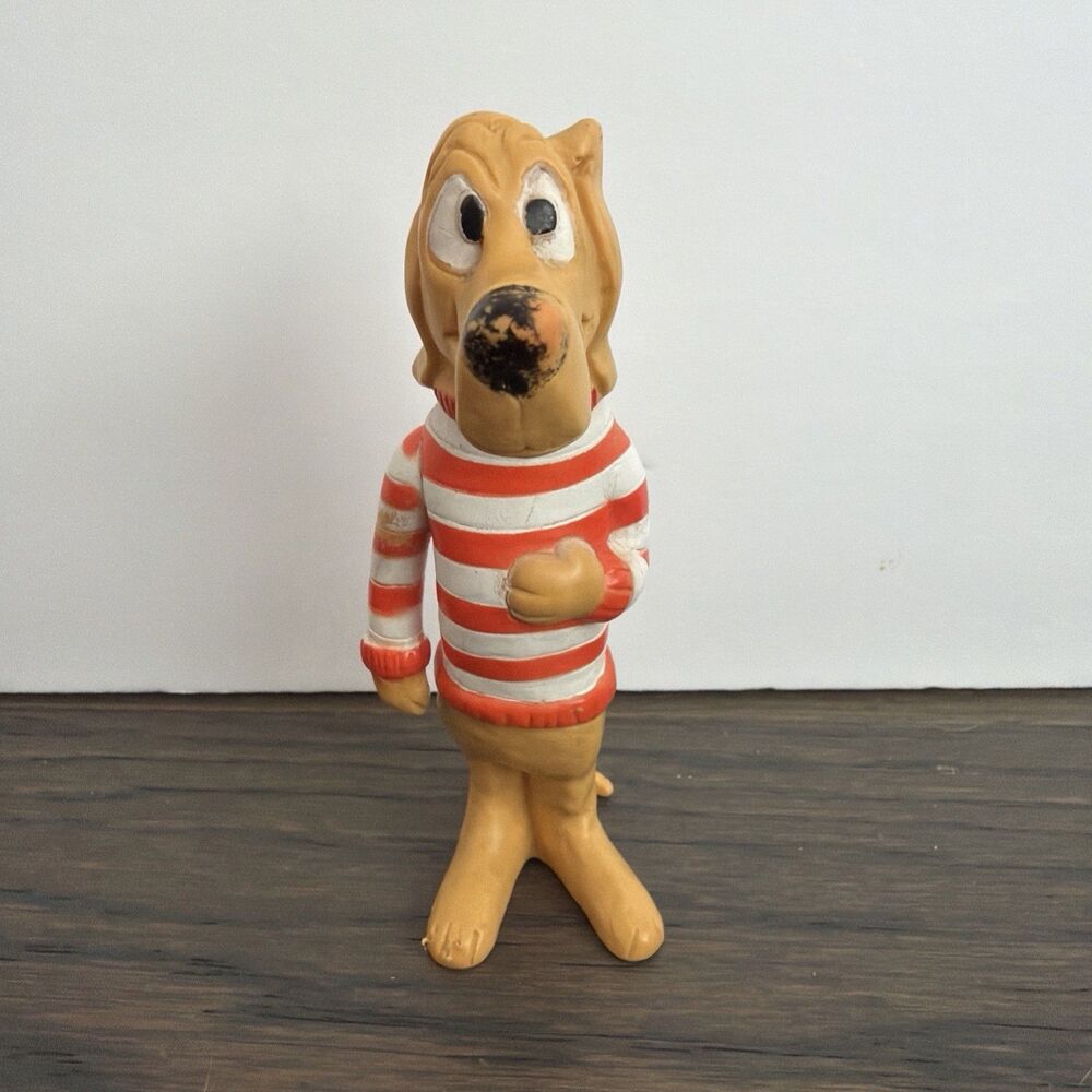 Vintage 1969 Beauregard Hound Walt Kelly 5” Toy Dog Action Figure Japan B14
